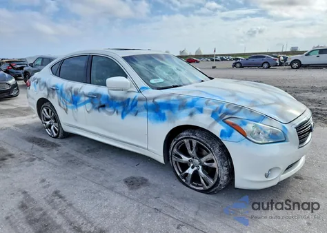 2012 Infiniti M37 X z USA, uszkodzony, nr VIN JN1BY1AR1CM390871